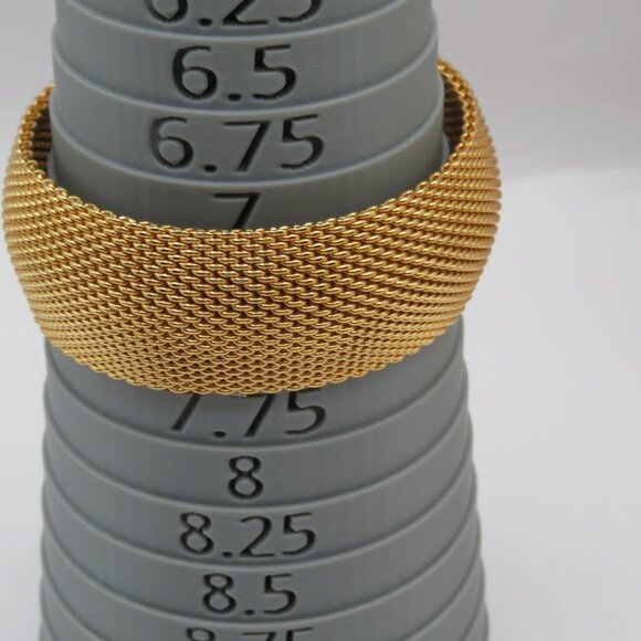 Gold Tone Bangle Bracelets Bundle of 2 - Picture 11 of 11